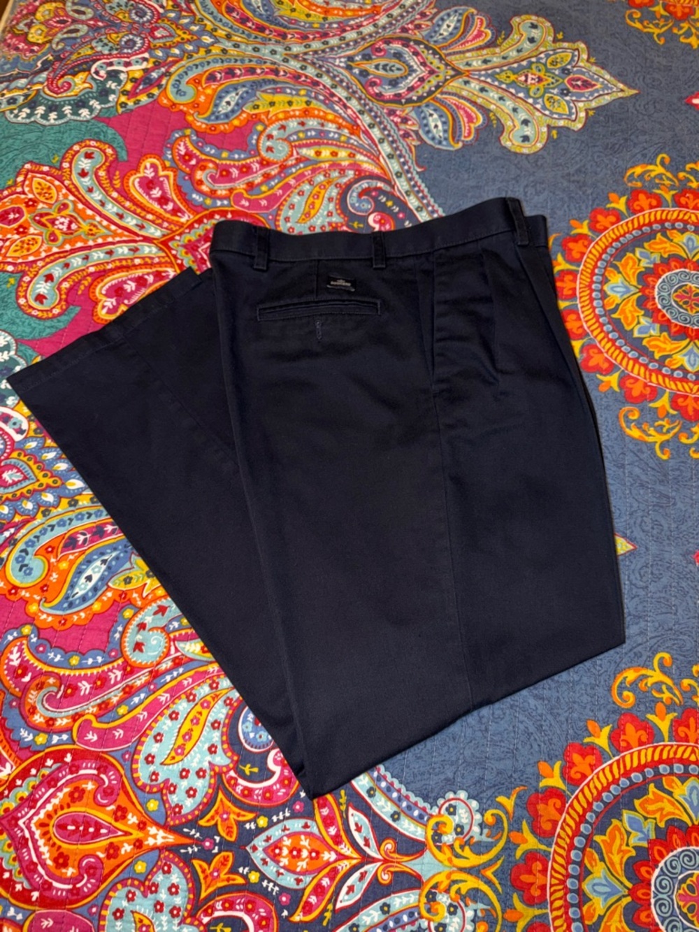 Classic Men's Navy Dress Pants